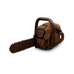 Seized Chainsaw