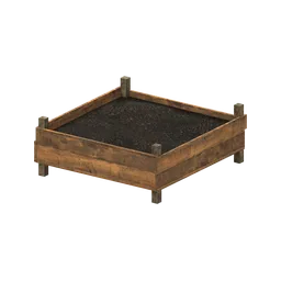 Square Garden Bed Kit