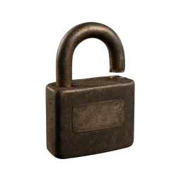 Cut Padlock