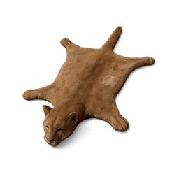 Tanned Lion Pelt