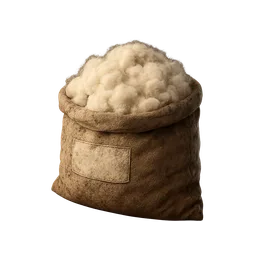 Scoured Wool